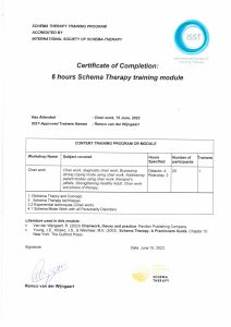 Схема терапия с личностови разстройства